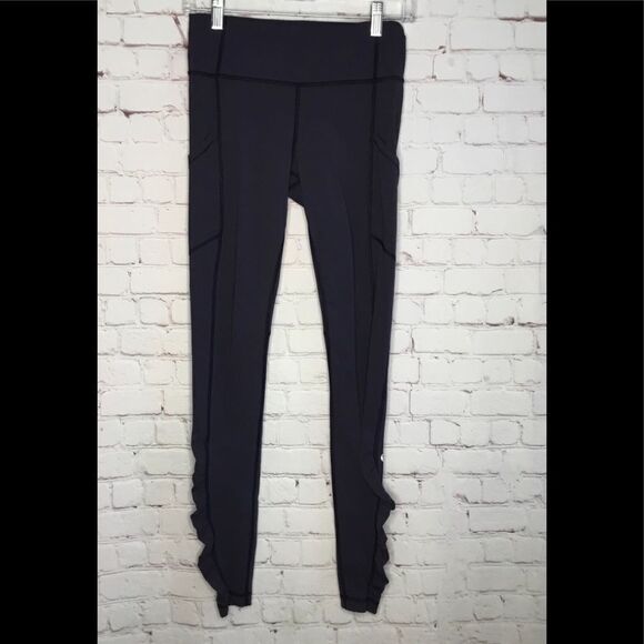 Lululemon Rushed Leggings Dark Purple Size 4 Inseam 30”.‎ - Picture 1 of 8